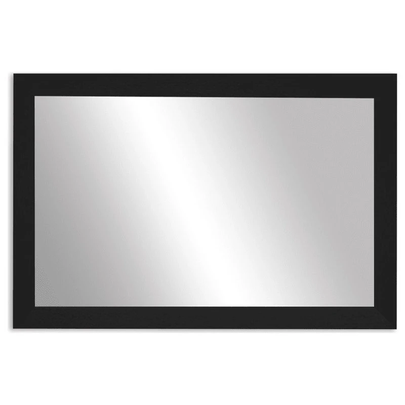 FrameMyMirror Meade Framed Wall Mirror, Black, 28"x48" 5 FrameMyMirror Meade Framed Wall Mirror, Black, 28"x48" - Image 3