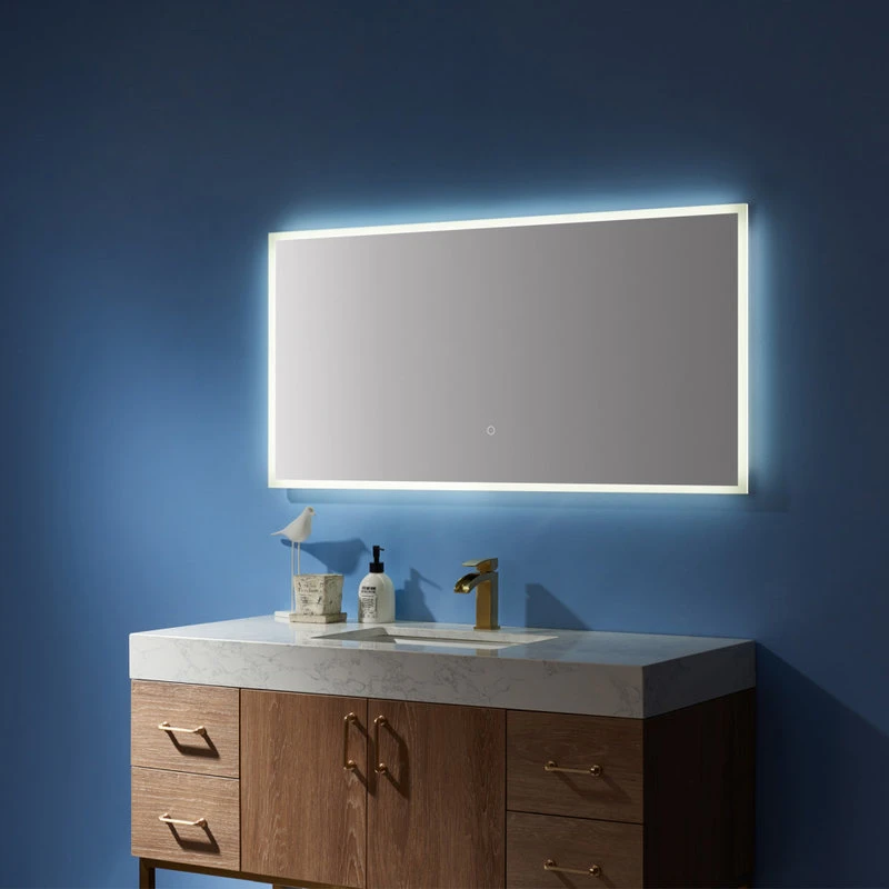 Vinnova Rectangle Illuminated Bathroom/Vanity Wall Mirror, 48 Inch 6 Vinnova Rectangle Illuminated Bathroom/Vanity Wall Mirror, 48 Inch - Image 4