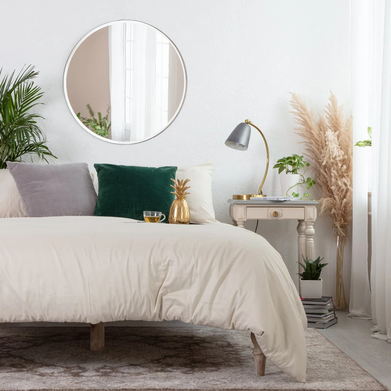 Madeleine Home Inc. Harrison Frameless Bevelled Mirror, 30" 7 Madeleine Home Inc. Harrison Frameless Bevelled Mirror, 30" - Image 5