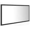 Vida XL International B.V. VidaXL LED Bathroom Mirror 35.4" Gray Acrylic Home Washroom Wall Vanity Unit -Laural Home Shop c4c1a90b01c348ca 5622 w800 h800 b1 p0