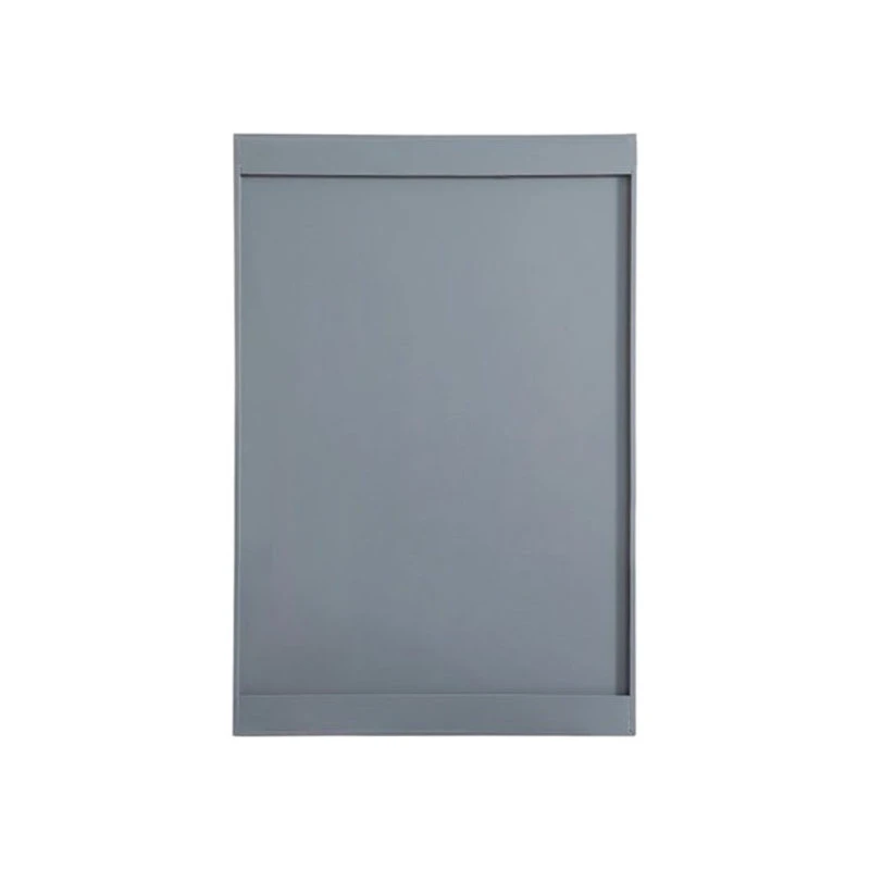 ELEGANT D�COR Elegant Decor MR562233GR Wooden Mirror Medicine Cabinet In Antique Grey 6 ELEGANT D�COR Elegant Decor MR562233GR Wooden Mirror Medicine Cabinet In Antique Grey - Image 4