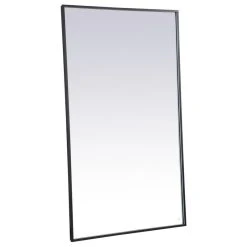 Elegant Furniture & Lighting Modern Black Led Mirror -Laural Home Shop c571de7c0283c135 7544 w800 h800 b1 p0