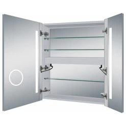 Innoci-usa Melania 30”W X 35”H Double-door Recessed Lighted Medicine Cabinet 10 Innoci-usa Melania 30”W X 35”H Double-door Recessed Lighted Medicine Cabinet -Laural Home Shop c621c5ab0ee00f3b 7792 w800 h800 b1 p0