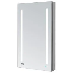 AQUADOM Signature Royale LED Medicine Cabinet Defogger Left Hinge 24"x30"x5"