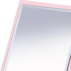 HomeRoots Pretty Pink Square Make Up Vanity Mirror -Laural Home Shop c7a186d9026c2ee3 0951 w800 h800 b0 p0
