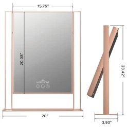 Impressions Vanity Company Nouveau XL Tri-Tone Led Makeup Mirror, Rose Gold 11 Impressions Vanity Company Nouveau XL Tri-Tone Led Makeup Mirror, Rose Gold -Laural Home Shop c7b17501013298ba 1215 w800 h800 b1 p0