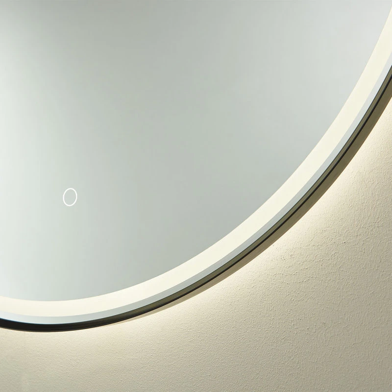 Vinnova 32'' Round LED Lighted Accent Bathroom/Vanity Wall Mirror 9 Vinnova 32'' Round LED Lighted Accent Bathroom/Vanity Wall Mirror - Image 7