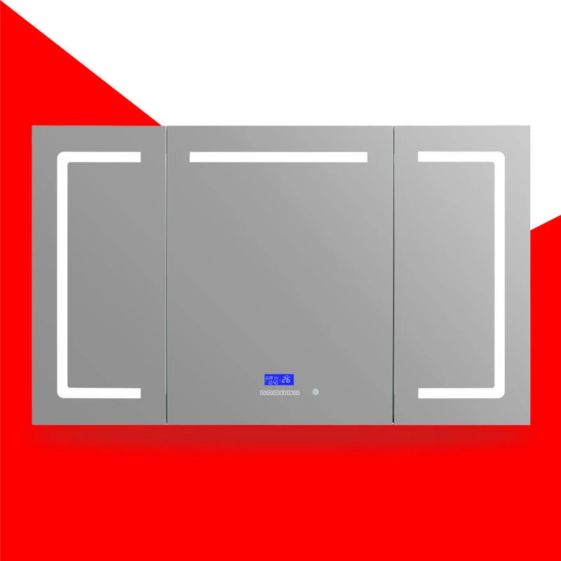 Lexora Lesina LED Medicine Cabinet, Defogger, 60" 5 Lexora Lesina LED Medicine Cabinet, Defogger, 60" - Image 3