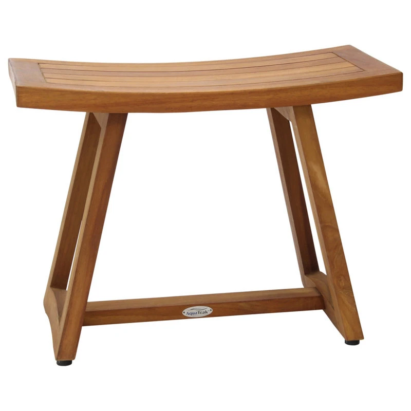 AquaTeak Patented 24" Asia® Buru Teak Shower Bench 3 AquaTeak Patented 24" Asia® Buru Teak Shower Bench