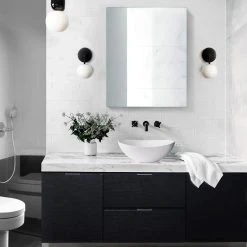 Krugg Reflections Krugg Medicine Cabinet, Blum Hinge Soft Close, 24"x30", Recessed Mount -Laural Home Shop ca311d2e0f9c309d 6439 w800 h800 b0 p0