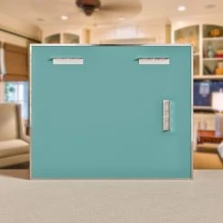 Eviva LLC Eviva Sax Metal Frame Wall Mirror, Brushed Chrome, 36" -Laural Home Shop ca31387d0304fac1 1035 w800 h800 b0 p0