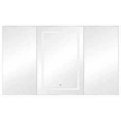 Krugg Reflections 60"x36" LED Medicine Cabinet, Dimmer/Defog, Makeup Mirror, And USB, Light Left 15 Krugg Reflections 60"x36" LED Medicine Cabinet, Dimmer/Defog, Makeup Mirror, And USB, Light Left -Laural Home Shop cb71f58a0c62f872 8503 w800 h800 b1 p0