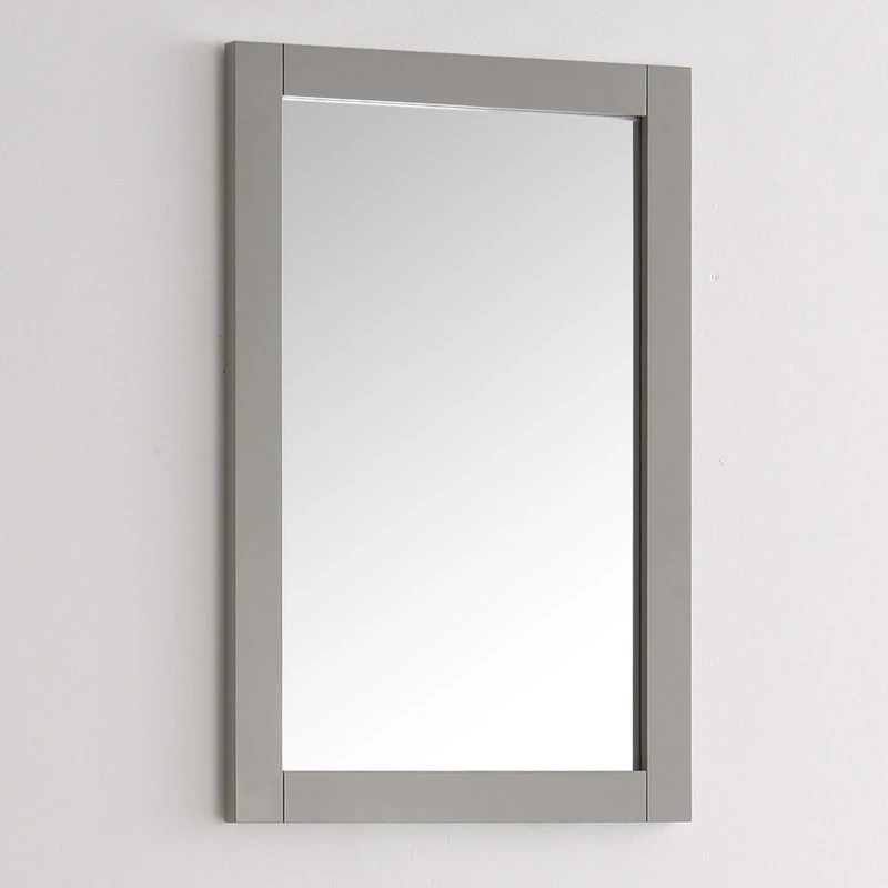 Fresca Hartford 20" Gray Traditional Bathroom Mirror 4 Fresca Hartford 20" Gray Traditional Bathroom Mirror - Image 2