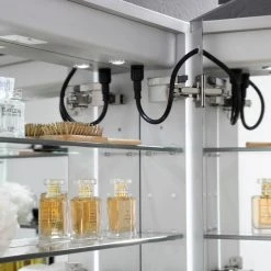 Fresca Tiempo Bathroom Medicine Cabinet With LED Lighting And Defogger, 24"x30" 27 Fresca Tiempo Bathroom Medicine Cabinet With LED Lighting And Defogger, 24"x30" -Laural Home Shop cc9171df0f08f5e5 1189 w800 h800 b0 p0