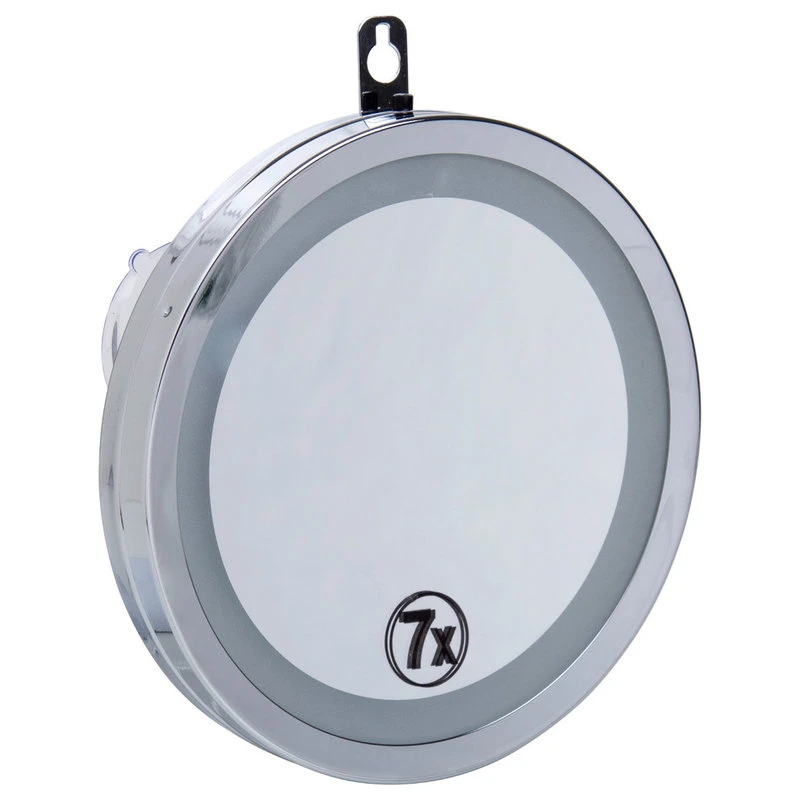 Bodico Strong Suction Cosmetic Mirror With LED Lights, 7.75 Inches, Silver 4 Bodico Strong Suction Cosmetic Mirror With LED Lights, 7.75 Inches, Silver - Image 2