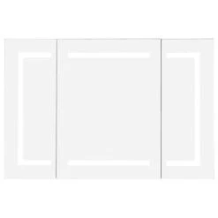 Vinnova Rectangular Frameless Lighted Medicine Cabinet Wall Mounted Mirror, 48inch