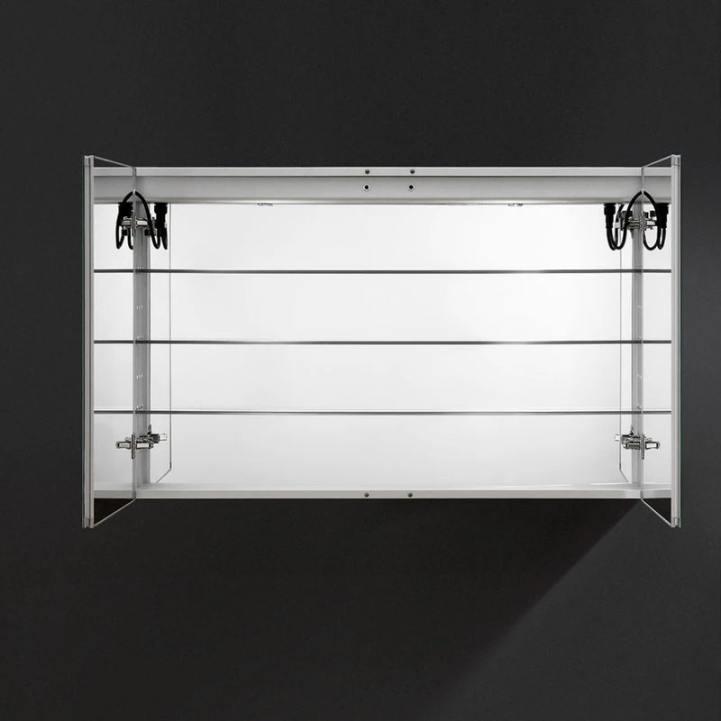 Fresca FMC014830 Luminosa 48" X 30" Lighted Frameless Medicine - Mirror 6 Fresca FMC014830 Luminosa 48" X 30" Lighted Frameless Medicine - Mirror - Image 4