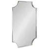 Uniek Rowla Scalloped Wall Mirror, Silver 24x36 -Laural Home Shop ce71189302279c1b 2790 w800 h800 b1 p0