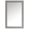 Fresca Hartford 20" Gray Traditional Bathroom Mirror FMR2302GR