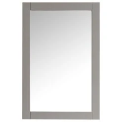 Fresca Hartford 20" Gray Traditional Bathroom Mirror FMR2302GR