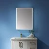 Vinnova 24" Rectangular Frameless Lighted Medicine Cabinet Wall Mounted Mirror -Laural Home Shop cf51dc5701a9c0b4 5342 w800 h800 b0 p0