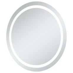 Elegant Furniture & Lighting LED Dimmable Electric Round Mirror, 36" -Laural Home Shop cf712da10e13883e 0485 w800 h800 b1 p0