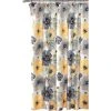 Lush Décor Leah Shower Curtain Yellow/ Gray 72x72 -Laural Home Shop cff1ee1406cb62fe 8039 w800 h800 b1 p0
