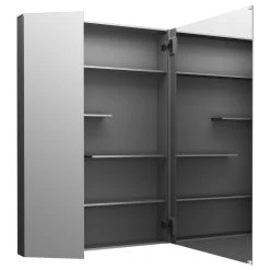 Kohler K-81149 Maxstow 30" X 40" Frameless Double Door Medicine - Dark Anodized 8 Kohler K-81149 Maxstow 30" X 40" Frameless Double Door Medicine - Dark Anodized -Laural Home Shop d081a8ed0dc5e1d1 4608 w800 h800 b1 p0