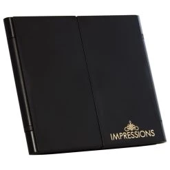 Impressions Vanity Company Nova Wireless LED Trifold Compact Mirror, Built-In LED, Black -Laural Home Shop d0a185f10eea8e4d 8860 w800 h800 b1 p0