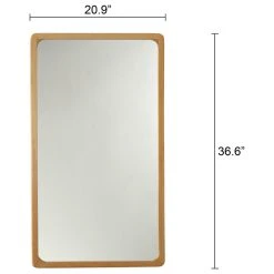 CHLOE Lighting, Inc. Chloe's Reflection Maple Finish Rectangular Framed Wall Mirror 7 CHLOE Lighting, Inc. Chloe's Reflection Maple Finish Rectangular Framed Wall Mirror -Laural Home Shop d0d164770deec29e 5630 w800 h800 b1 p0