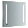 Fresca Tiempo Bathroom Medicine Cabinet With LED Lighting And Defogger, 30"x30"