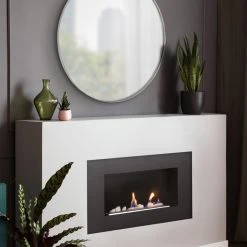 Uniek Rollo Round Framed Wall Mirror, Silver, 28 Diameter 10 Uniek Rollo Round Framed Wall Mirror, Silver, 28 Diameter -Laural Home Shop d151e07b0fd51a66 4983 w800 h800 b0 p0