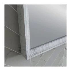 Fresca Formosa 32" Rustic White Bathroom Mirror 11 Fresca Formosa 32" Rustic White Bathroom Mirror -Laural Home Shop d1918a75020988fa 8585 w800 h800 b0 p0