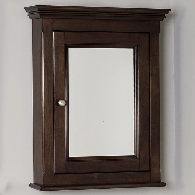 American Imaginations American Imagination 24"W Medicine Cabinet, Walnut 4 American Imaginations American Imagination 24"W Medicine Cabinet, Walnut - Image 2