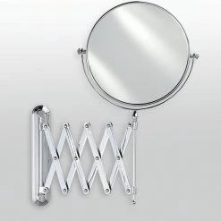 Empire Industries Inc. Empire 1X/5X Magnification Wall-Mount 8" Makeup Mirror -Laural Home Shop d2214b810ccc476a 2609 w800 h800 b0 p0