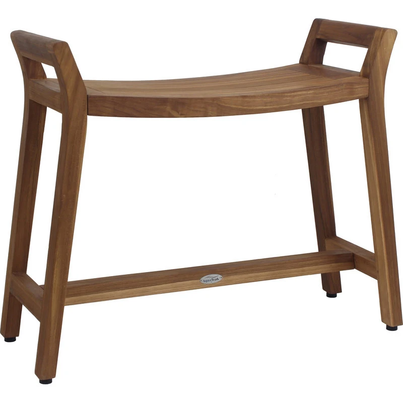 AquaTeak Patented Asia® Ascend Estate Teak Shower Bench With Elevated Height 3 AquaTeak Patented Asia® Ascend Estate Teak Shower Bench With Elevated Height