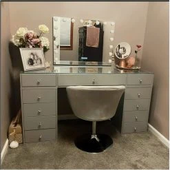 Impressions Vanity Company Luna Makeup Mirror And Night Lamp With Bluetooth Speakers, Rose Gold 9 Impressions Vanity Company Luna Makeup Mirror And Night Lamp With Bluetooth Speakers, Rose Gold -Laural Home Shop d341d09503d3cc7f 8933 w800 h800 b0 p0