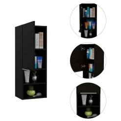 FM FURNITURE Milwaukee Medicine Cabinet, Black Wengue 13 FM FURNITURE Milwaukee Medicine Cabinet, Black Wengue -Laural Home Shop d3812b5403515891 1882 w800 h800 b1 p0
