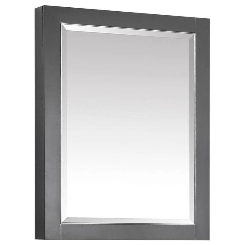 Avanity Corporation Avanity 22" Mirror Cabinet For Allie/Austen, Twilight Gray With Brushed Silver T 3 Avanity Corporation Avanity 22" Mirror Cabinet For Allie/Austen, Twilight Gray With Brushed Silver T