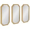 Uniek Laverty Octagon Accent Mirror Set, Gold 3 Piece 2 Uniek Laverty Octagon Accent Mirror Set, Gold 3 Piece -Laural Home Shop d411e4220d9e4d1f 7576 w800 h800 b1 p0