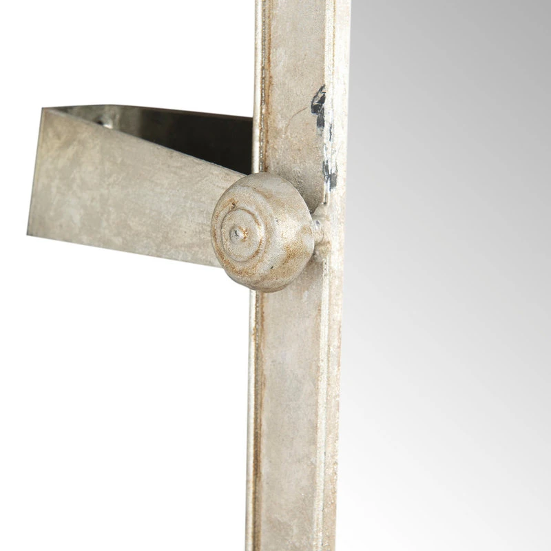 CREATIVE CO-OP Metal Framed Pivoting Wall Mirror, Brushed Gold 6 CREATIVE CO-OP Metal Framed Pivoting Wall Mirror, Brushed Gold - Image 4