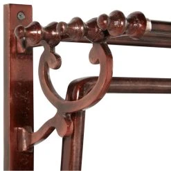 Brimfield & May Copper Bathroom Wall Rack With Hooks And Rectangular Mirror, 15"x20" -Laural Home Shop d511f0740ee1416f 2083 w800 h800 b1 p0