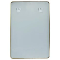 Vinnova Mutriku Rectangle Metal Wall Mirror, Brushed Gold, 24" W X 36" H 16 Vinnova Mutriku Rectangle Metal Wall Mirror, Brushed Gold, 24" W X 36" H -Laural Home Shop d5b1f05503bd3996 0386 w800 h800 b1 p0