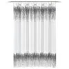 Lush Décor Shimmer Sequins Shower Curtain, White/Black -Laural Home Shop d6415b9f0f64d85a 2307 w800 h800 b1 p0