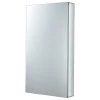 Fine Fixtures Bathroom Medicine Cabinet, Aluminum, Recessed/Surface Mount, 15"x30"