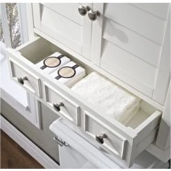 Pemberly Row Medicine Cabinet In White -Laural Home Shop d6c175890be61b52 4292 w800 h800 b0 p0