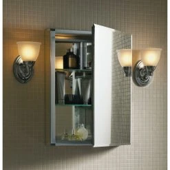 Kohler Bathroom Surface Mount Single Door Medicine Cabinet -Laural Home Shop d6e1e5c70b139220 4596 w800 h800 b0 p0