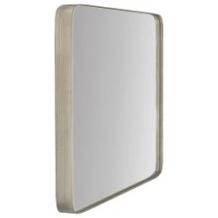 FrameMyMirror Highland Framed Rounded Rectangle Mirror, Nickel 12 FrameMyMirror Highland Framed Rounded Rectangle Mirror, Nickel -Laural Home Shop d7c176780082d291 5083 w800 h800 b1 p0
