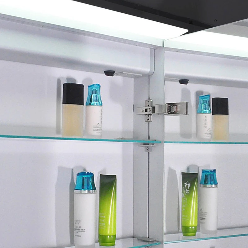 Lighted Impressions Paseo 28"x20" Frameless Surface-Mount LED Mirror Medicine Cabinet 6 Lighted Impressions Paseo 28"x20" Frameless Surface-Mount LED Mirror Medicine Cabinet - Image 4