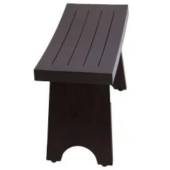 DecoTeak 24" Serenity Teak Eastern Style Shower Bench, Without Shelf 9 DecoTeak 24" Serenity Teak Eastern Style Shower Bench, Without Shelf -Laural Home Shop d8313c6808112aa2 8218 w800 h800 b1 p0